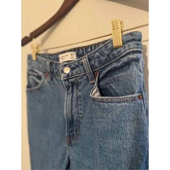 Abercrombie & Fitch Blue Flare Jeans - Picture 3 of 8